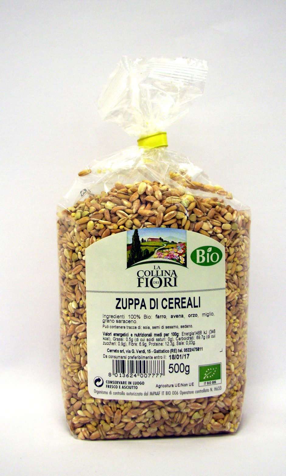 ZUPPA DI CEREALI BIO